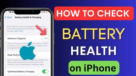 How do I check battery health on iPhone?